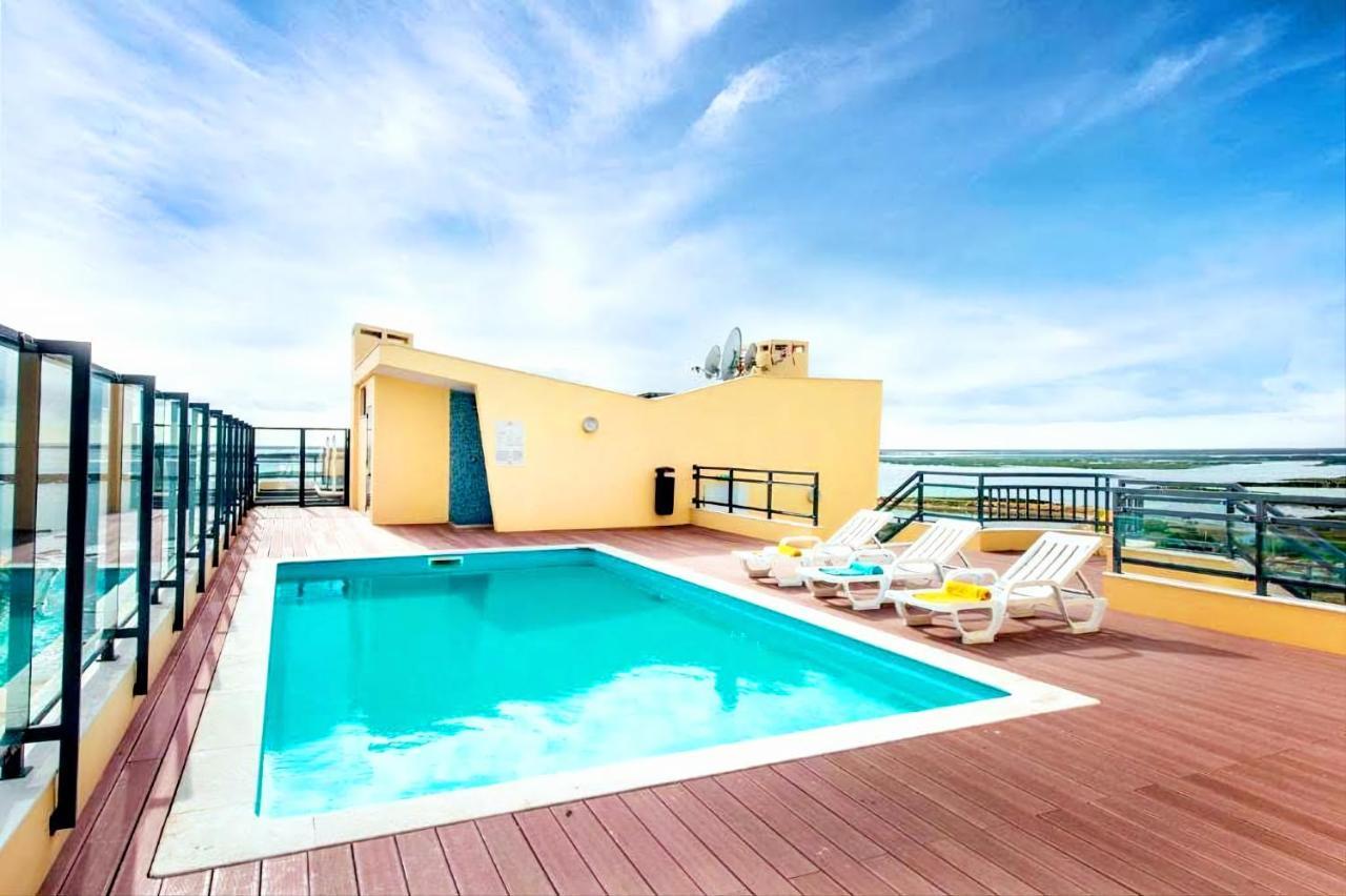 A Gaivota Ria Formosa Waterfront Lux Apart With Pool, Olhao, Algarve Buitenkant foto
